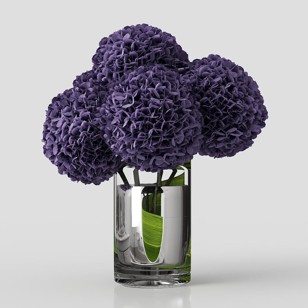 Bình hoa thủy tinh hiện đại