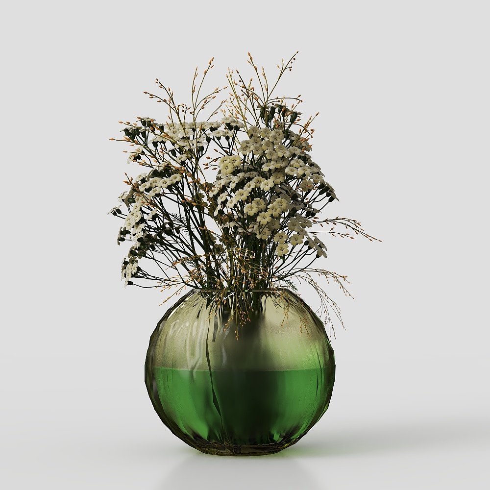Modern Glass Vase Flowers
