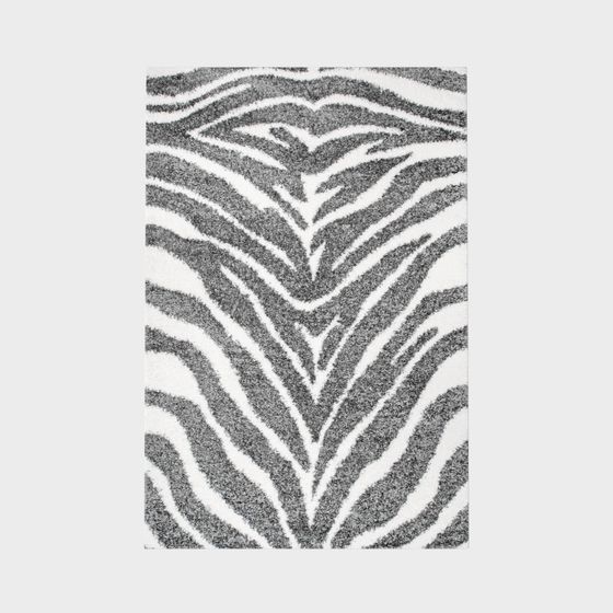 Zebra Print Carpet 3D model for Stylish Interiors