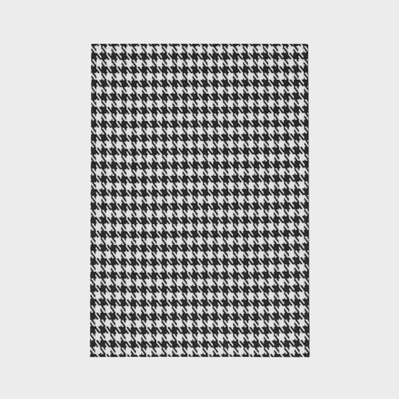 Houndstooth Rug 3D model for Modern Interiors