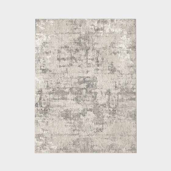 Minimalist Plush Carpet 3D Model in Gray