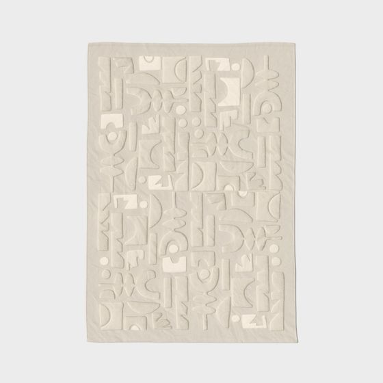 Tapis à motif longue bande moderne minimaliste