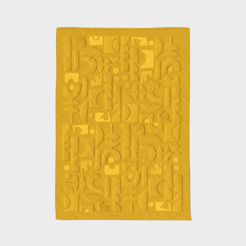 バウハウスストライプパターンカーペット