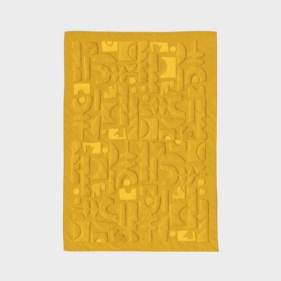 バウハウスストライプパターンカーペット