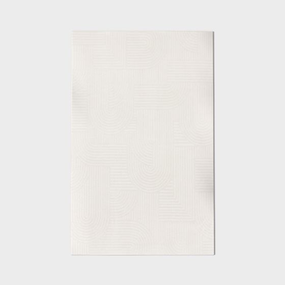 Stylish Low-Polygon Carpet 3D model for Interiors