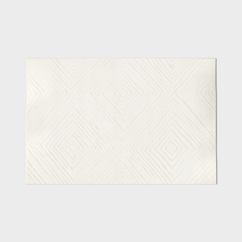 현대 미니멀리스트 긴 스트라이프 카펫