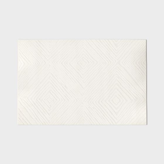 현대 미니멀리스트 긴 스트라이프 카펫