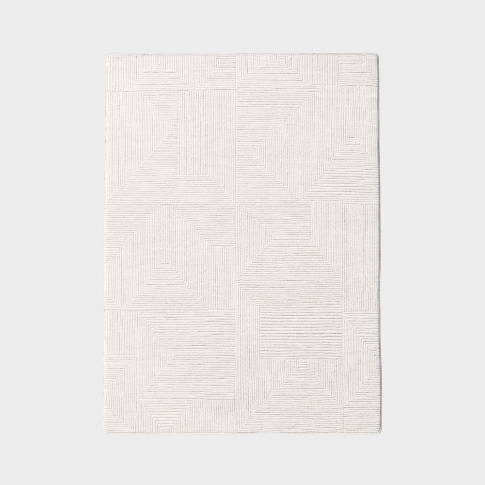 Modern Minimalist Rectangular Patterned Carpet