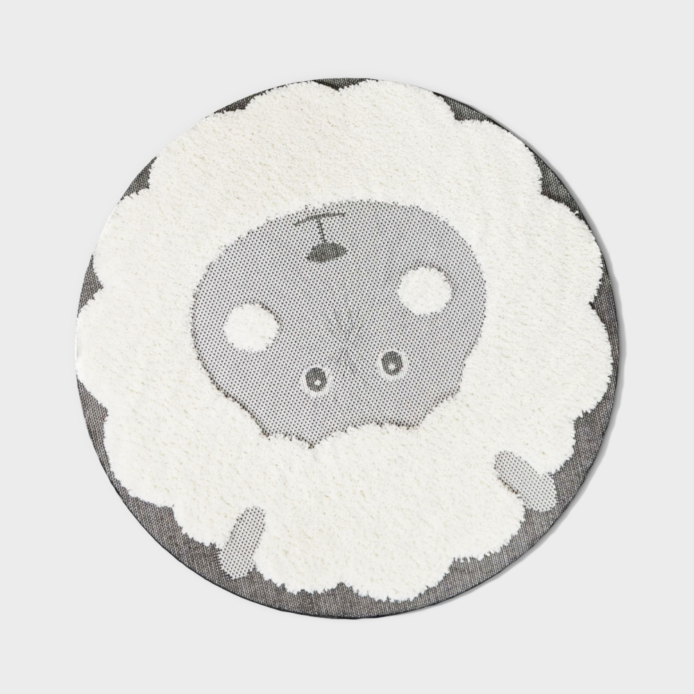 Round Cartoon Carpet