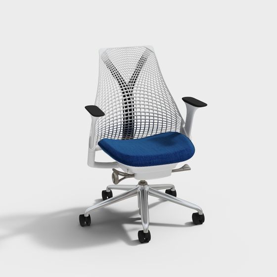Modern Minimalist Office Chair 3D model