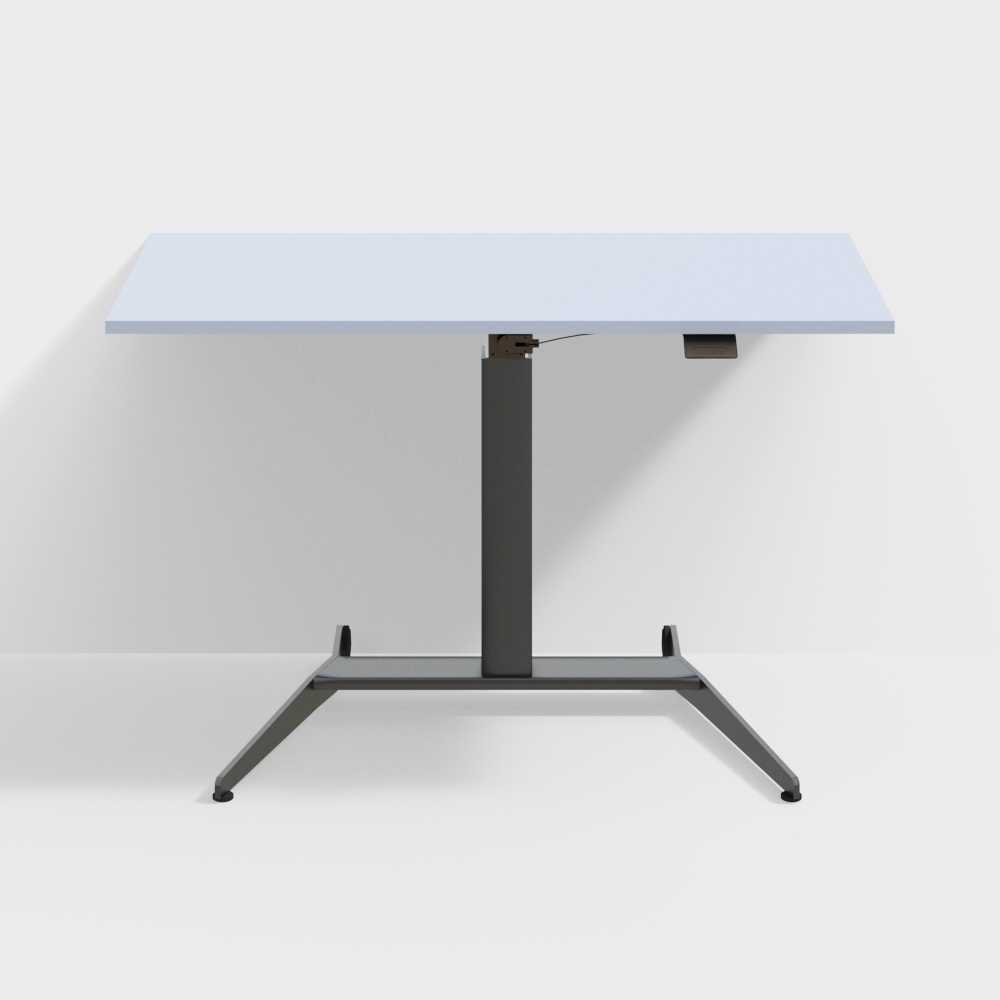 Modern Adjustable Desk for One Person