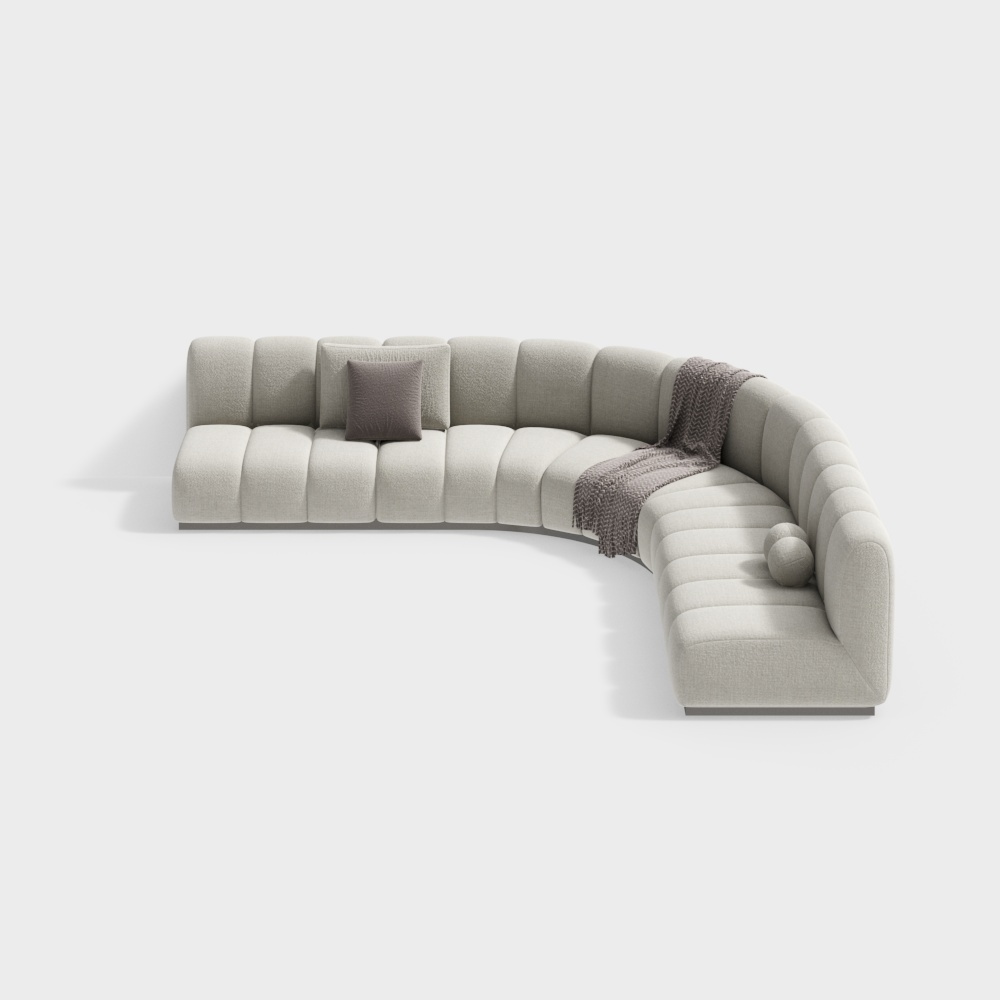 Divano a L per Area Relax Ufficio Moderna