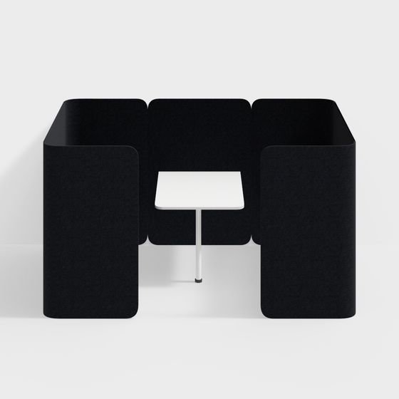 City Corner Coffee Table 3D model for Modern Spaces