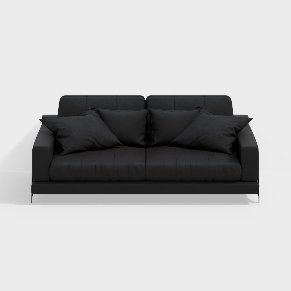 현대 이탈리아식 더블 소파