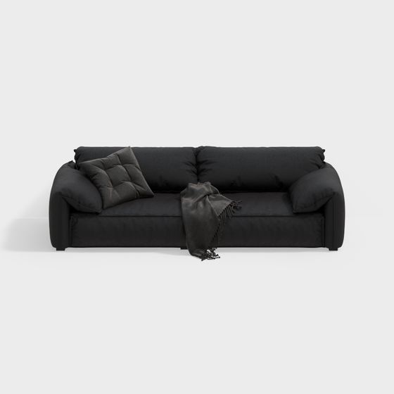Urban Comfort Sofa 3D model