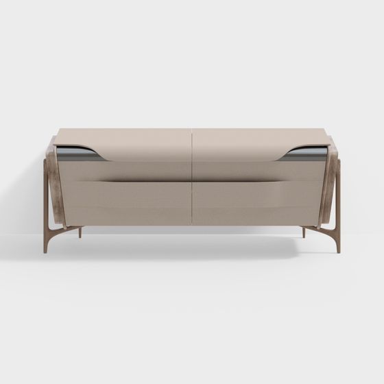 Urban Elegance Storage Bench 3D model