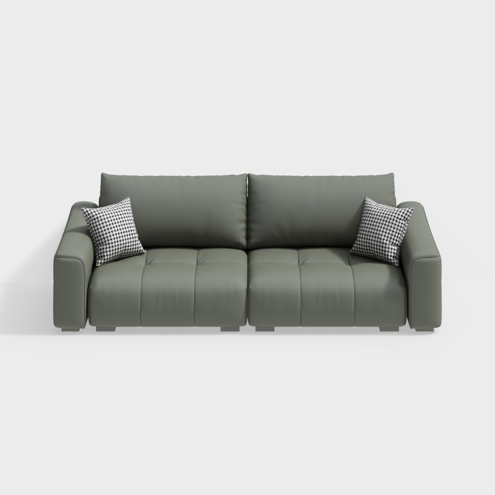 Modern Two-Person Sofa