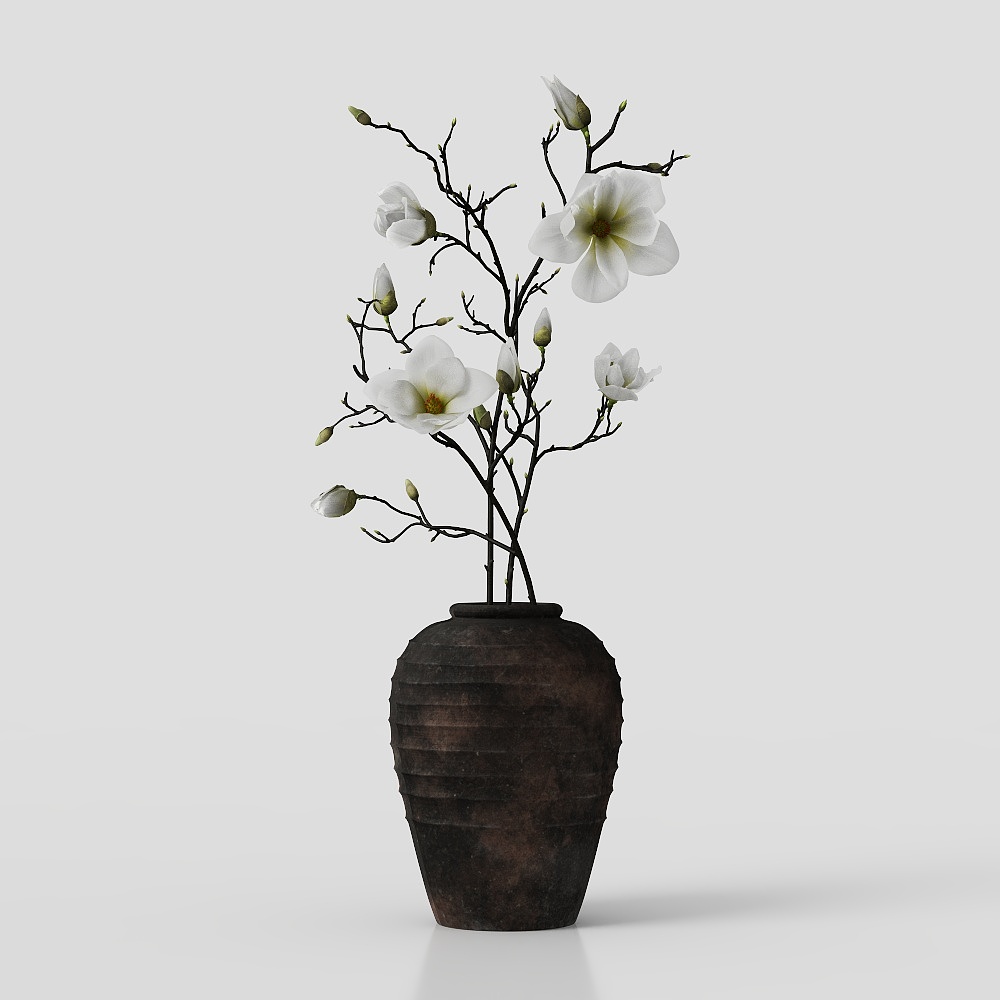Neo-Chinese Style Flower Vase