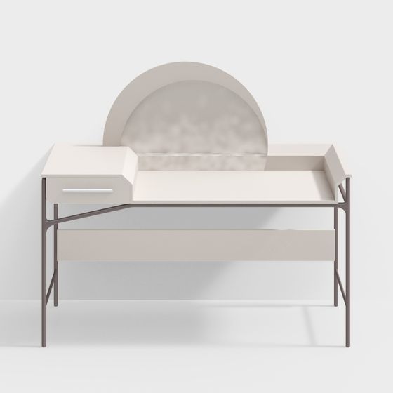 Minimalist Vanity Table 3D model