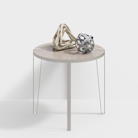 Abstract Geometric Table 3D model