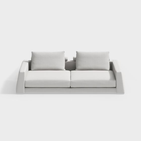 Urban Comfort Sofa 3D model