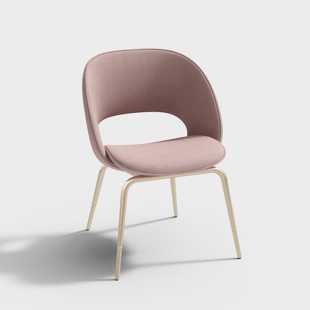 Sedia di lusso con schienale