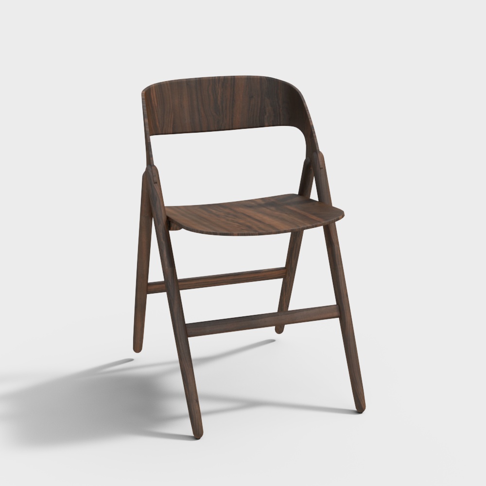 Chaise Pliable de Salle à Manger de Style Médiéval