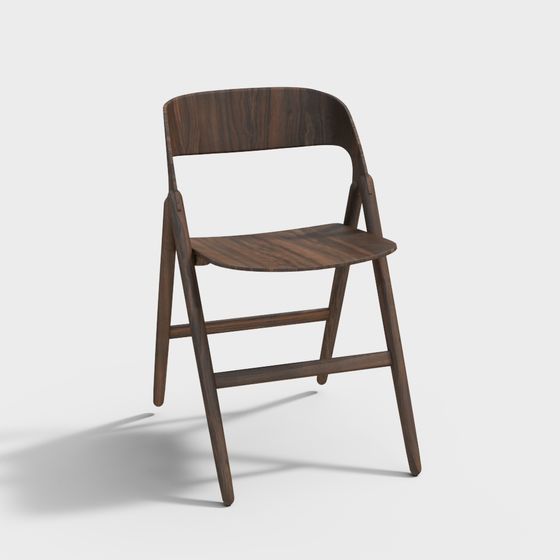 Chaise Pliable de Salle à Manger de Style Médiéval