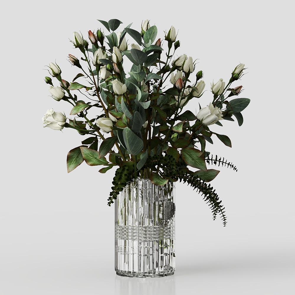Modern Glass Vase Flowers