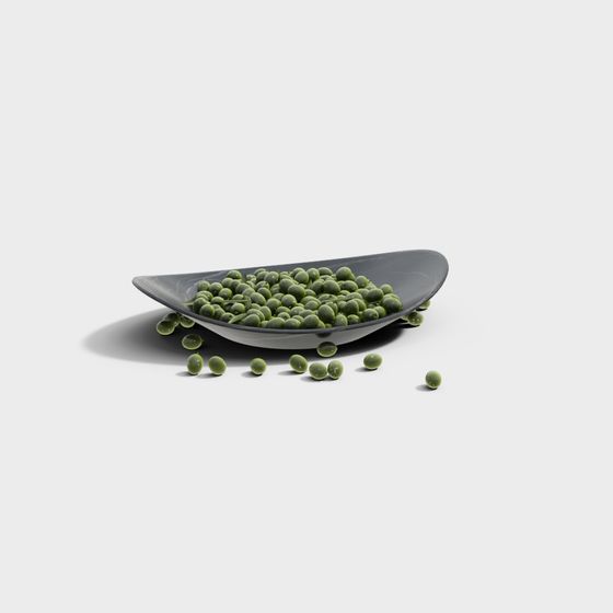 Green Modern Fruit Plate for Fresh Displays