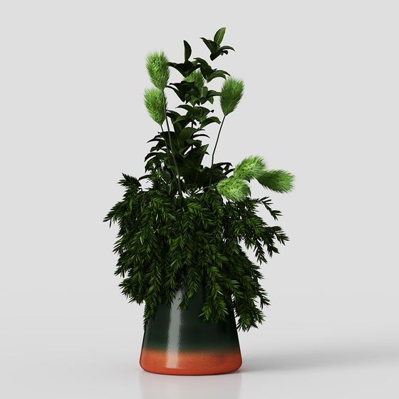 Forest Harmony 3D model: A Touch of Nature for Modern Projects