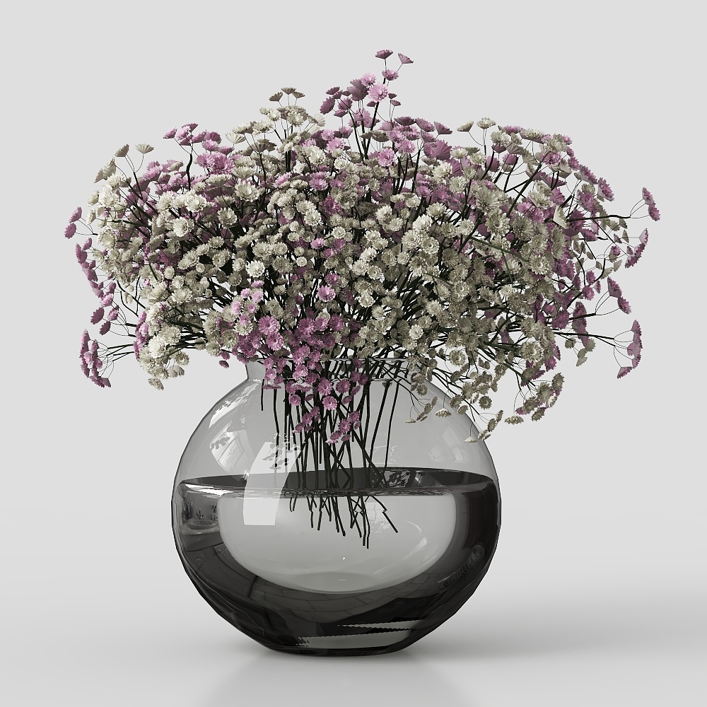 Modern Glass Vase Flowers