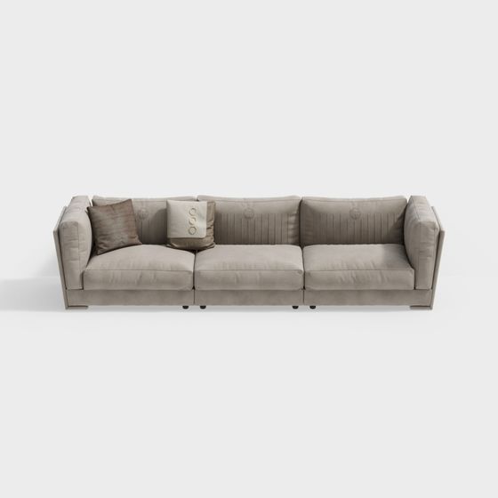 Urban Comfort Sofa 3D model