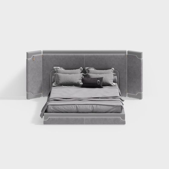 Urban Luxe Bed 3D model