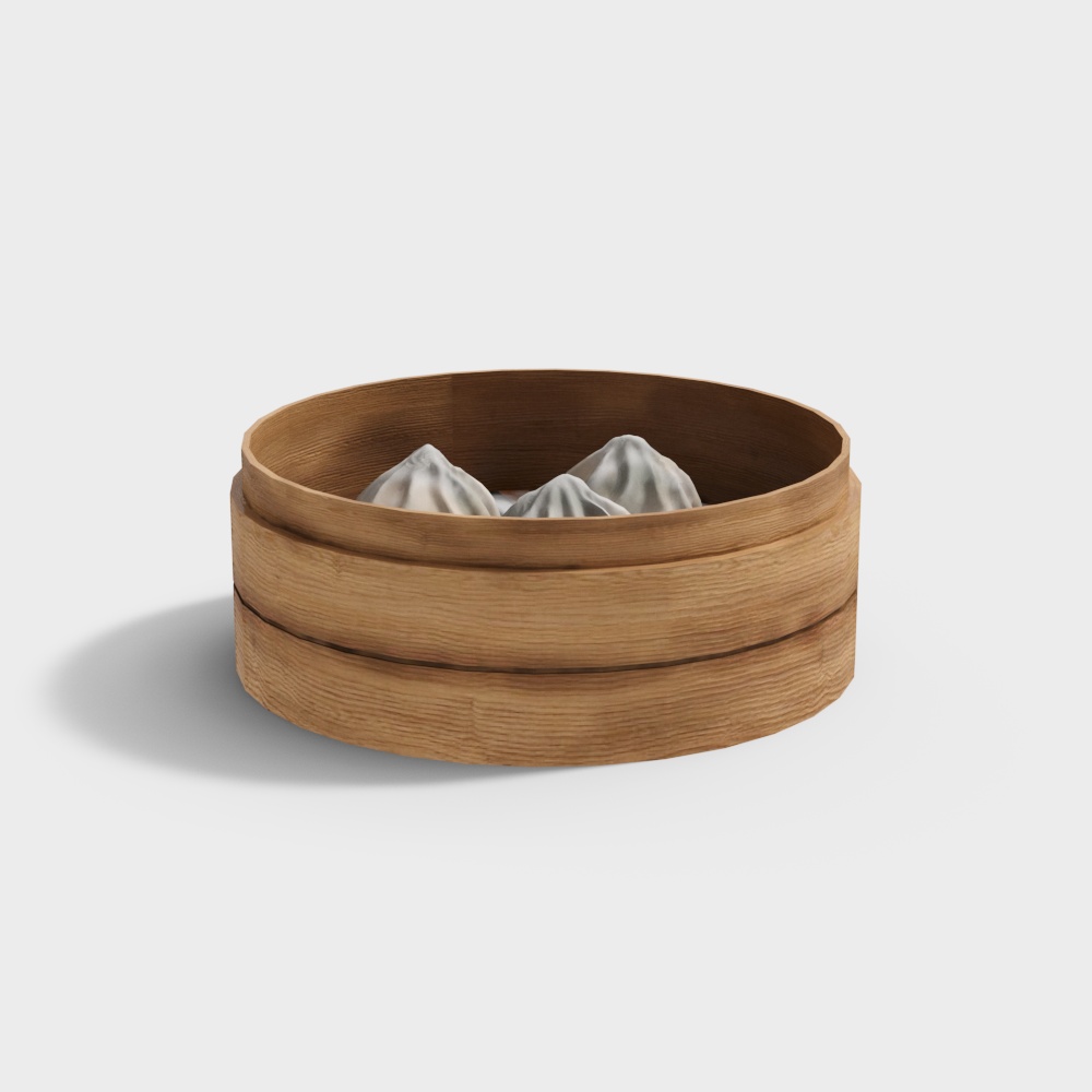 Dim Sum Steamer 3D model