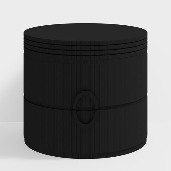 Industrial Gear 3D model with Low Polygon Style