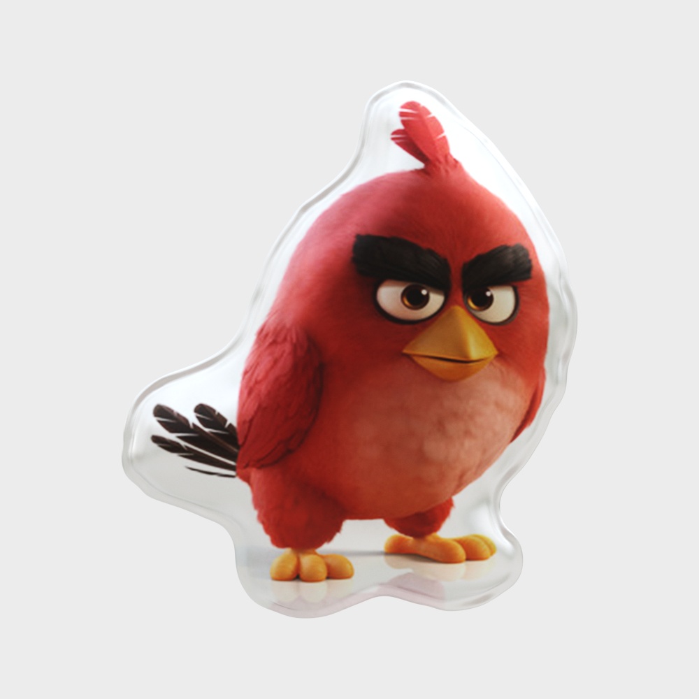 Vibrant Red Bird 3D model for Creative Projects