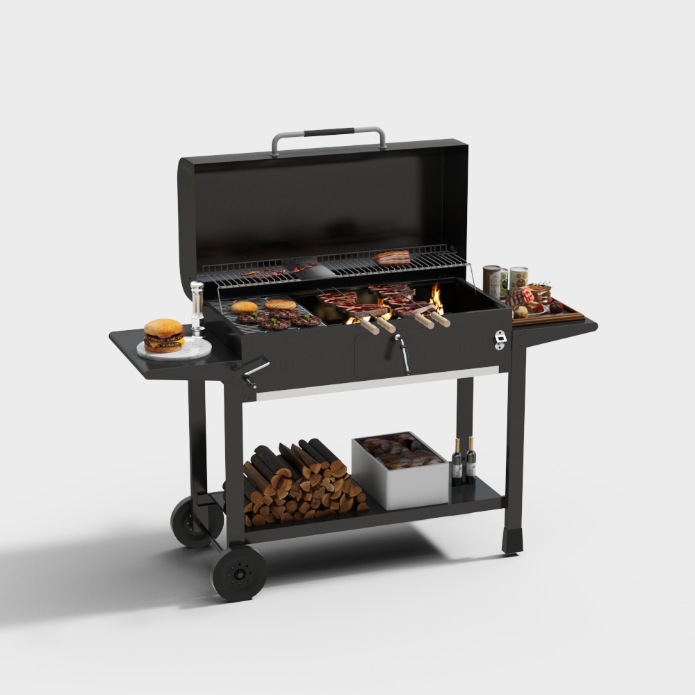 Outdoor Barbecue Grill