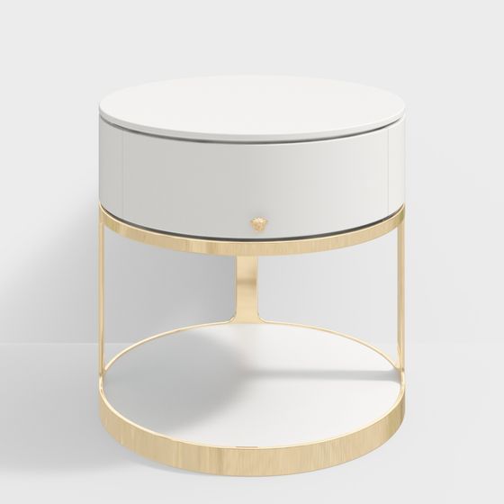 Elegant Round Table 3D model for Modern Interiors