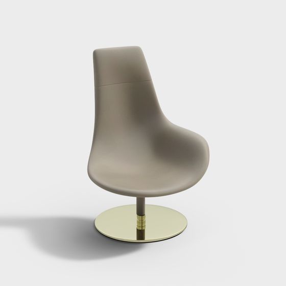 Streamlined Leisure Chair 3D model