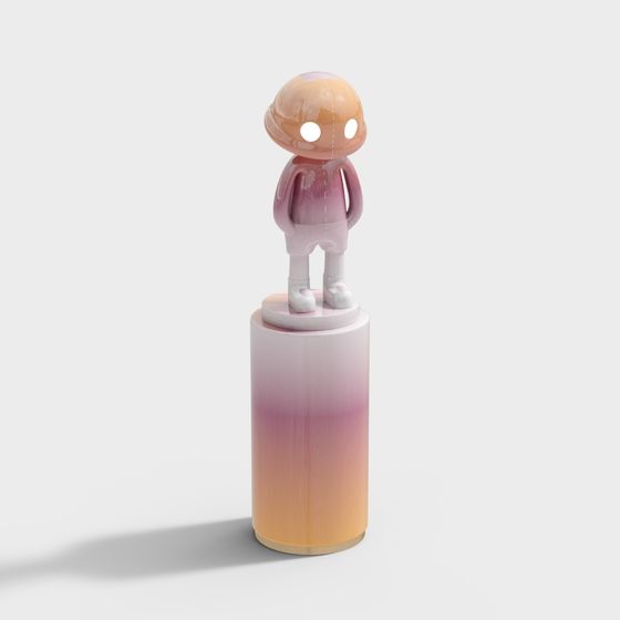 Rainbow Kid 3D model for Imaginative Spaces
