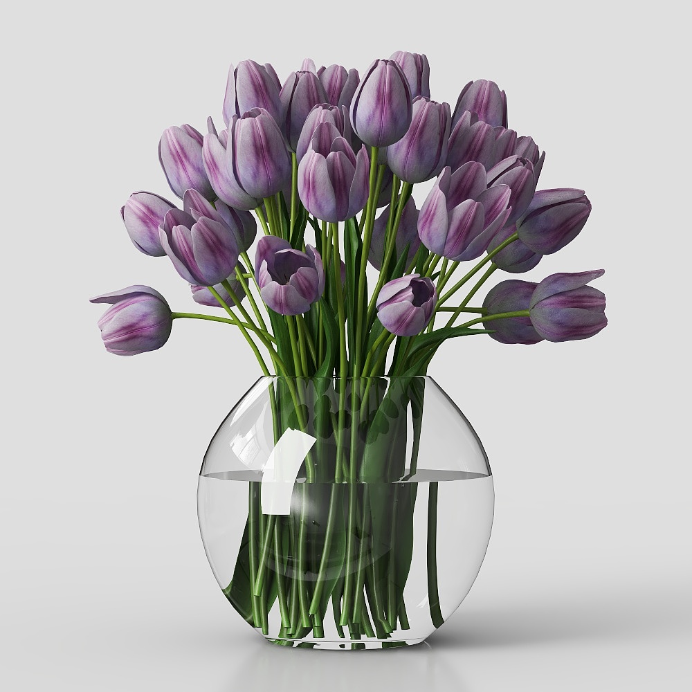 Modern Glass Vase Flower