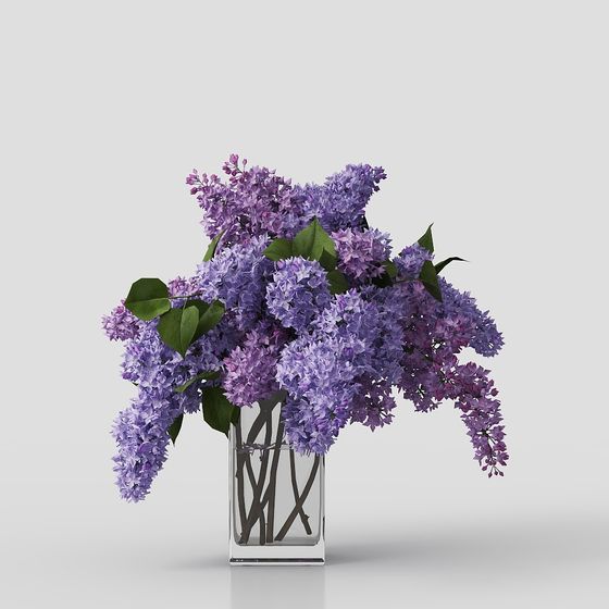 Spring Lilac 3D model