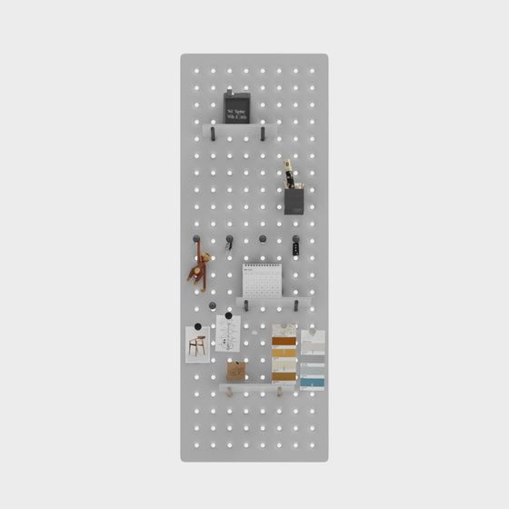 Pegboard Organizer 3D model