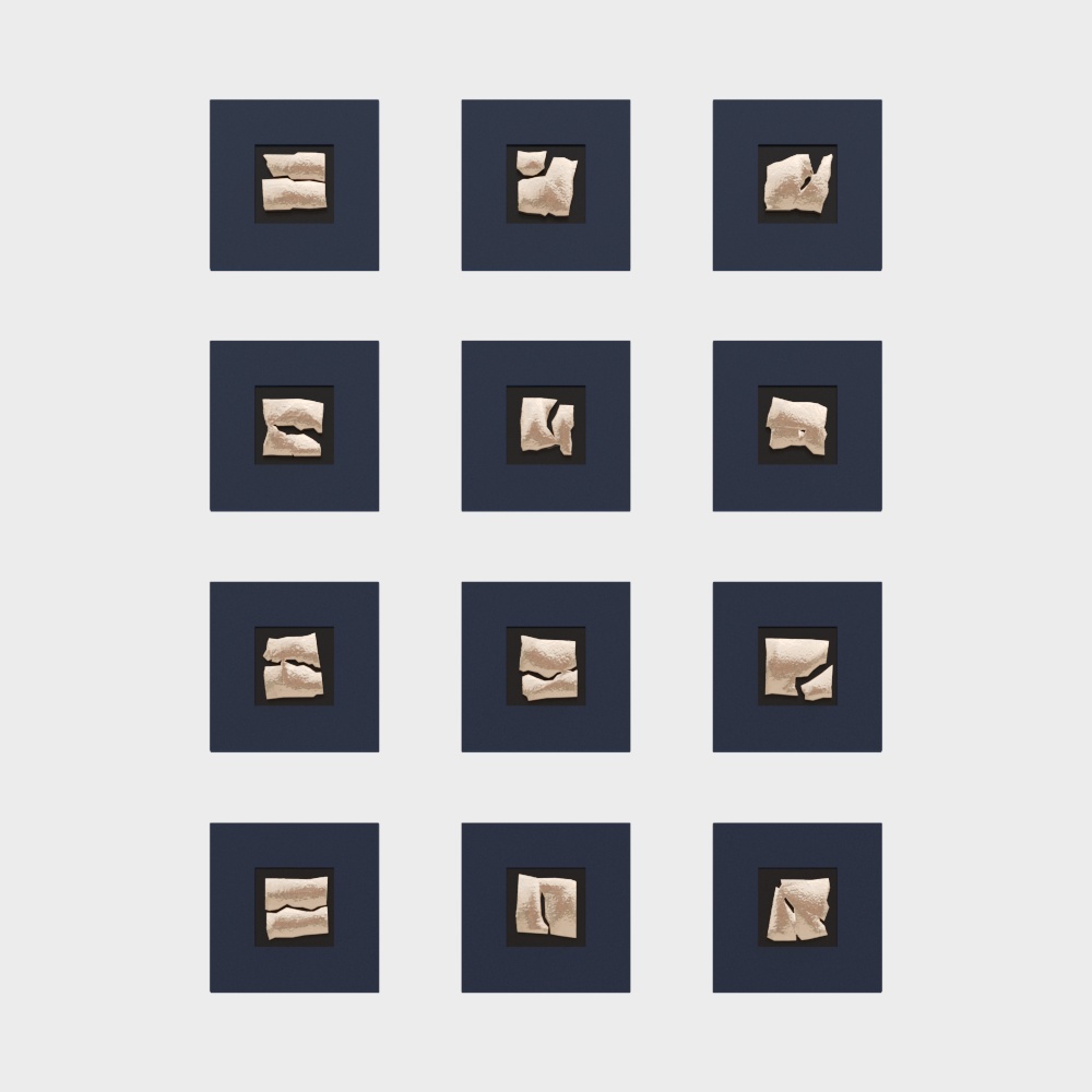 Peintures de luxe léger combinées