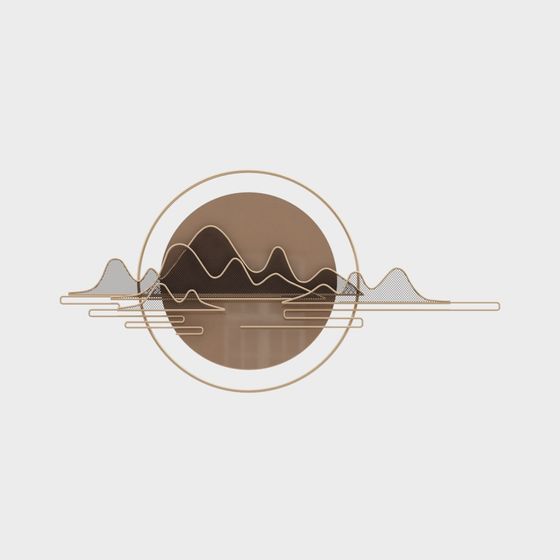 Serene Landscape Dream 3D model