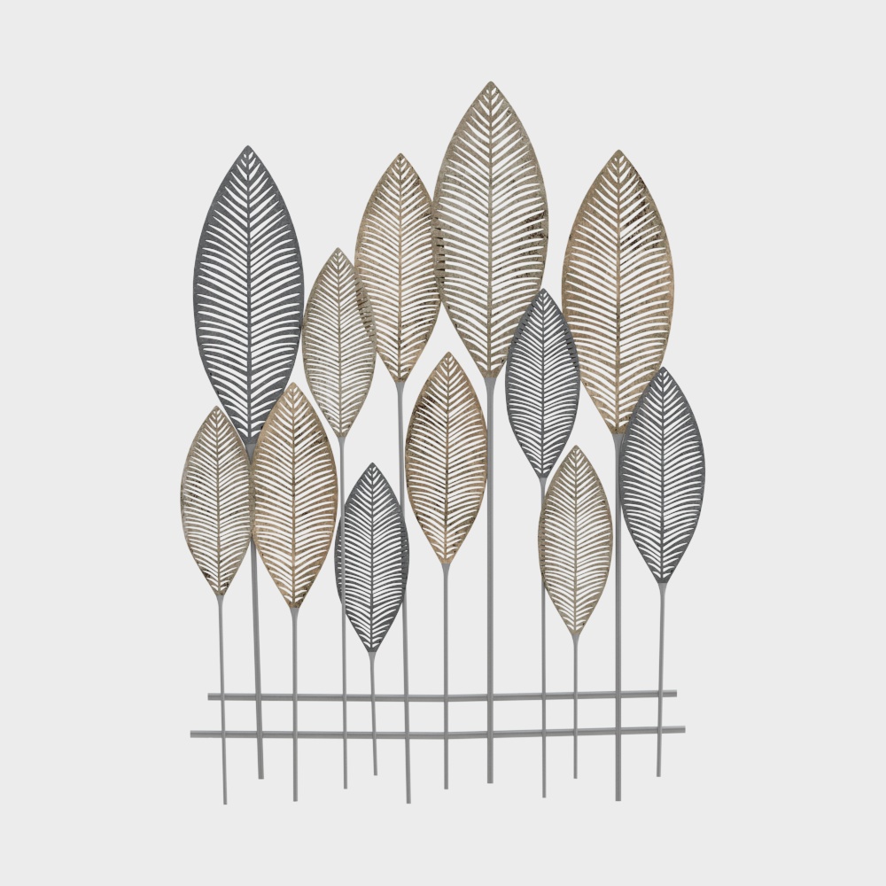 Southeast Asian Banana Leaf Wall Decoration