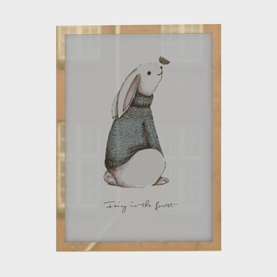 Современное настенное искусство в скандинавском стиле