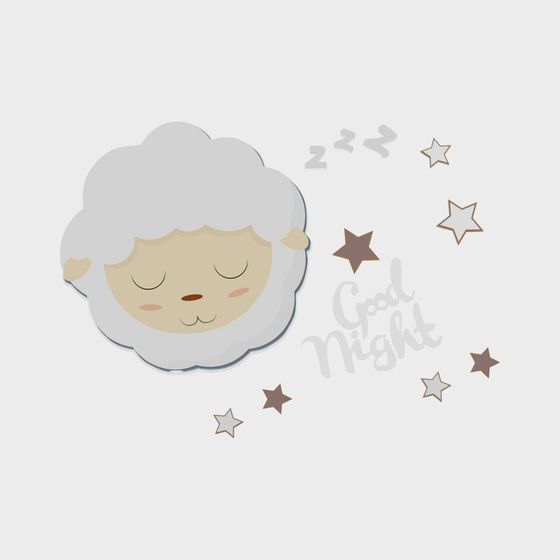 Sleepy Sheep 3D model