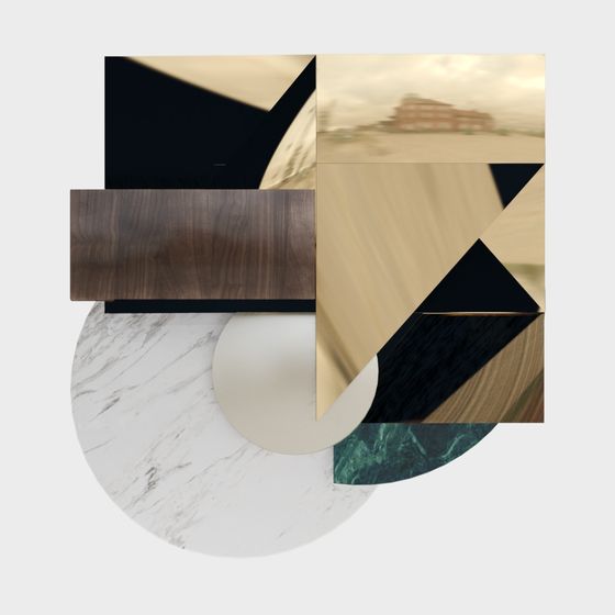 Geometric Elegance 3D model for Modern Design